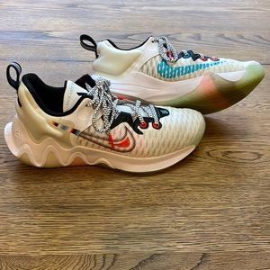 Nike Men's Giannis Immortality; White/Salmon/Turquoise; Size 9